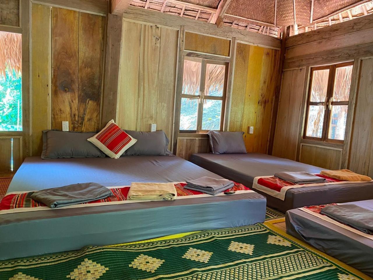 Lepont Mu Waterfall Bungalow Hoa Binh Bagian luar foto