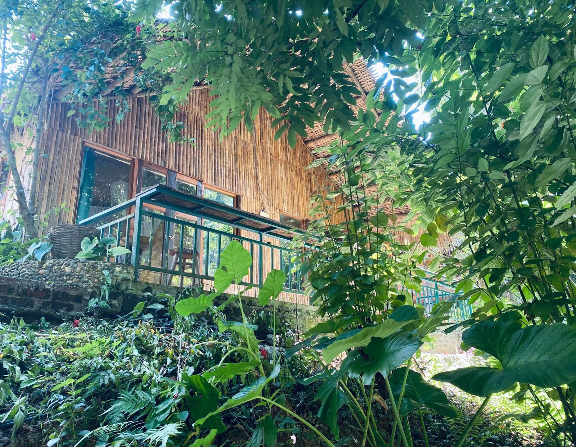 Lepont Mu Waterfall Bungalow Hoa Binh Bagian luar foto