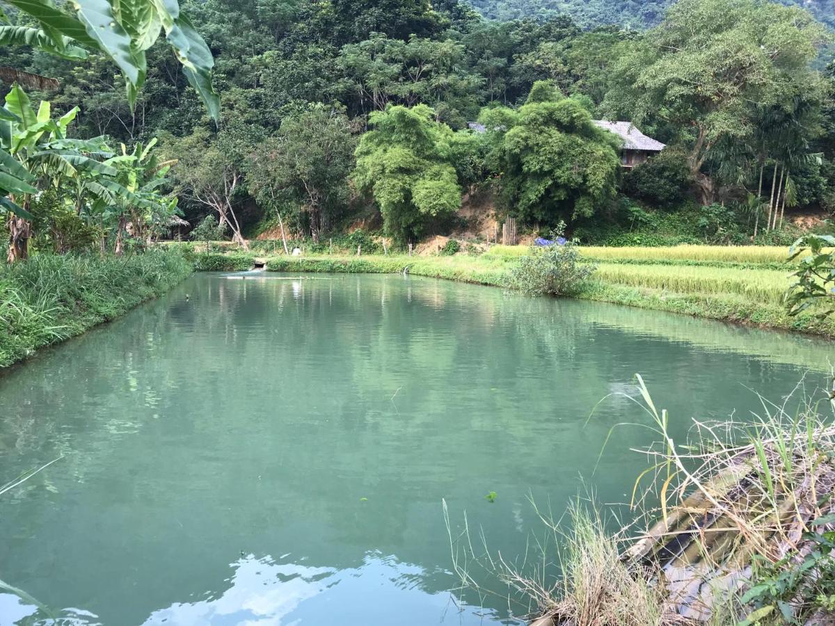 Lepont Mu Waterfall Bungalow Hoa Binh Bagian luar foto