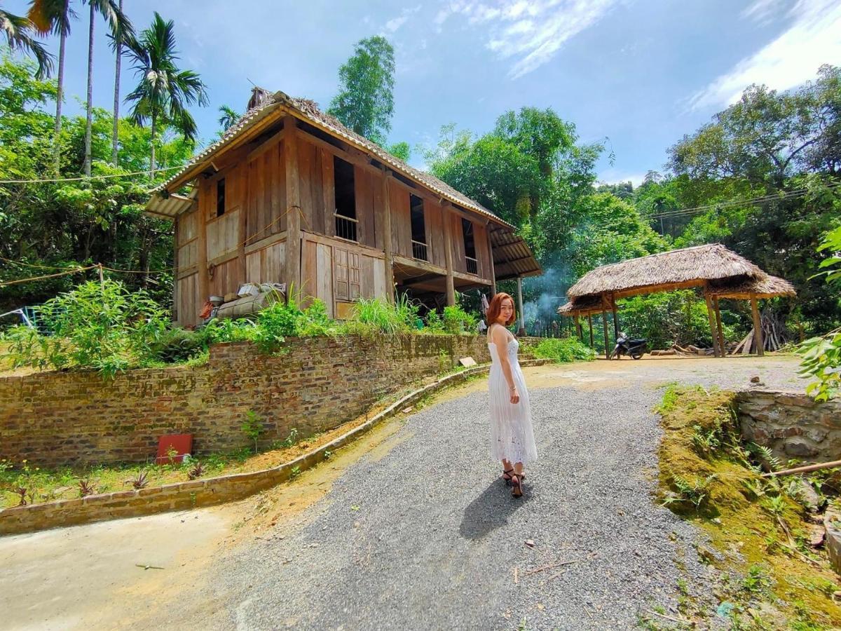 Lepont Mu Waterfall Bungalow Hoa Binh Bagian luar foto