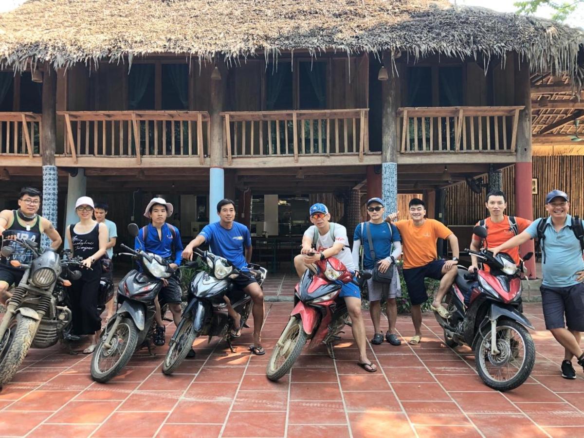 Lepont Mu Waterfall Bungalow Hoa Binh Bagian luar foto